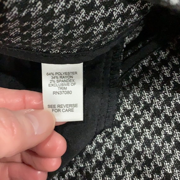 NWT Cato size 12 Petite dress pants houndstooth - Picture 7 of 8